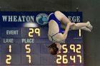 Maddy Morrison  Wheaton College Women's diver Maddy Morrison competes against Babson College, January 11, 2020. - Photo By: KEITH NORDSTROM : Wheaton, Swimming, Maddy Morrison